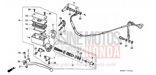 MAITRE-CYLINDRE GL1500SEV de 1997